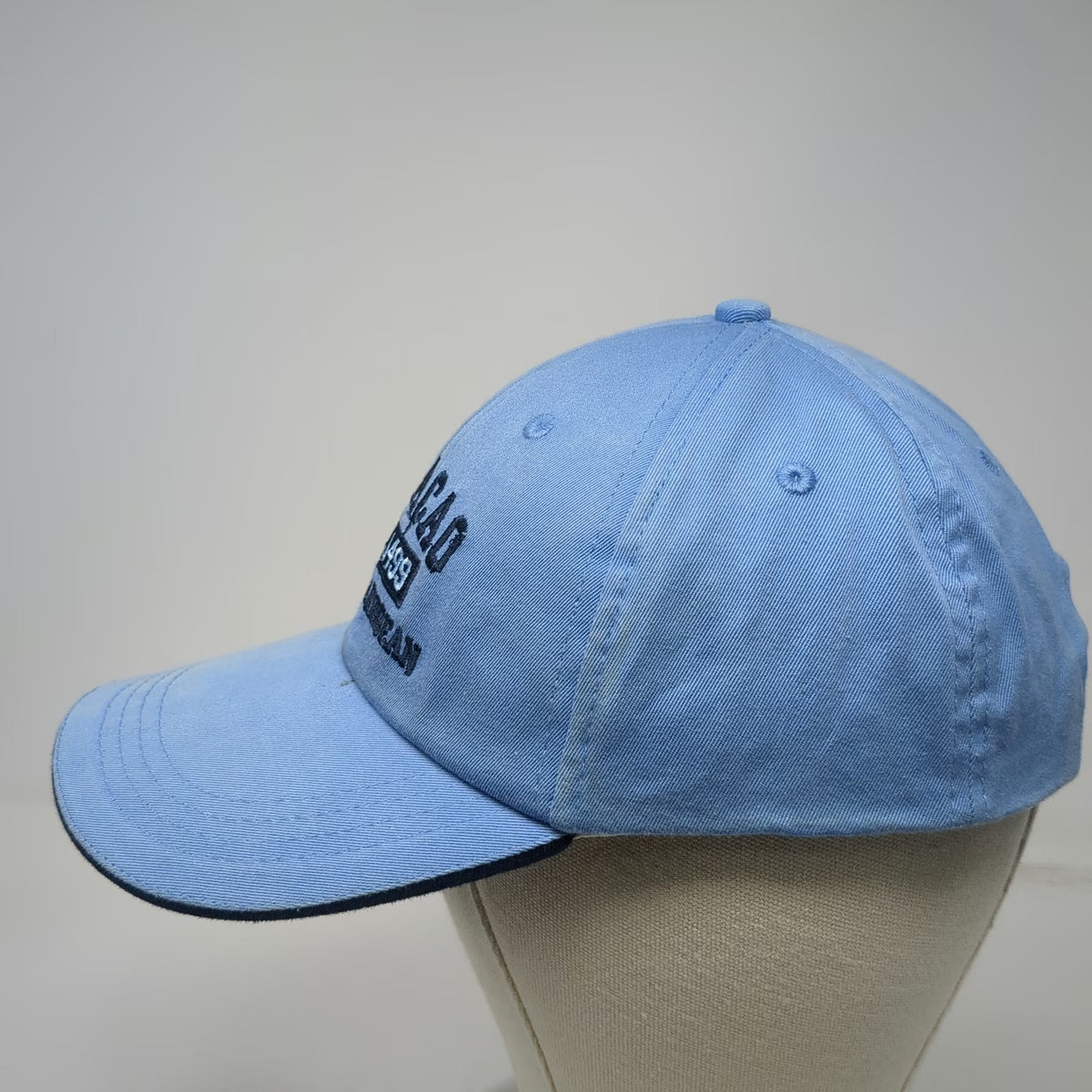 Baseball Cap Blue One Size Curacao Dutch Caribbean Est 1499 Strapback Hat