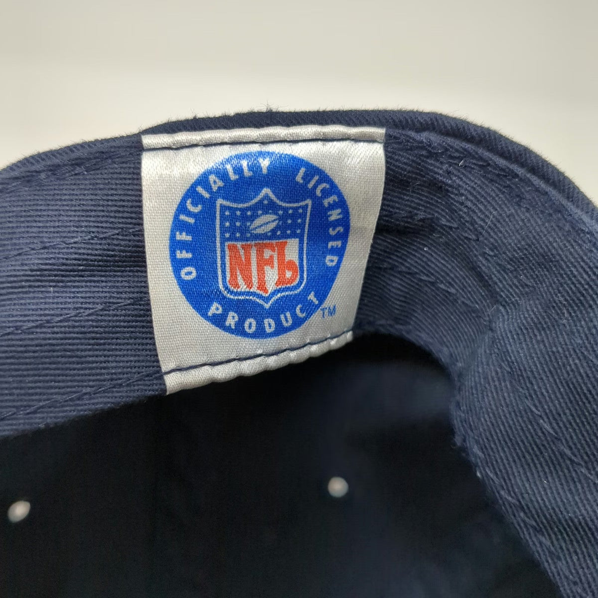 American Needle St. Louis Rams NFL Blue One Size Slideback Patch Cotton Cap Hat