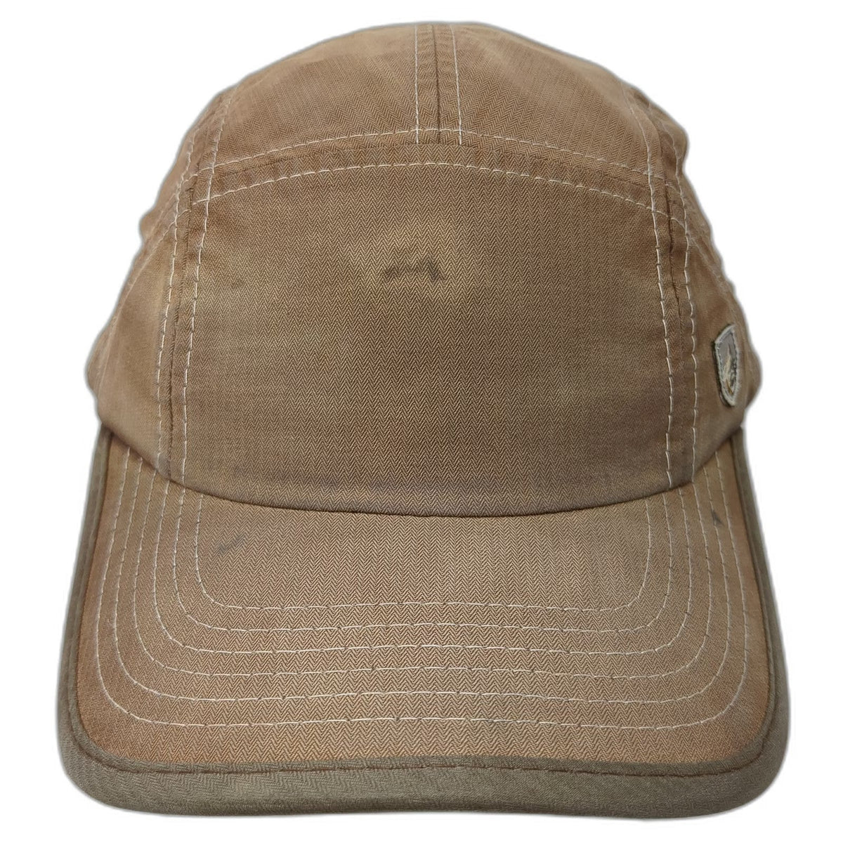 KÜHL 5 Panel Brown One Size Strapback Contrast Stitching Mountain Culture Hat