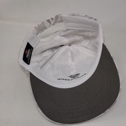 West Chase Golf Club Strapback Hat Gray Camouflage One Size Embroidered Pukka