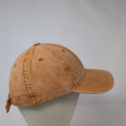 Unbranded Slideback Baseball Cap Brown One Size Adjustable 6 Panel Blank
