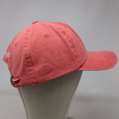 Saaltco Slideback Hat Pink OSFA Adjustable Embroidered 6 Panel HG