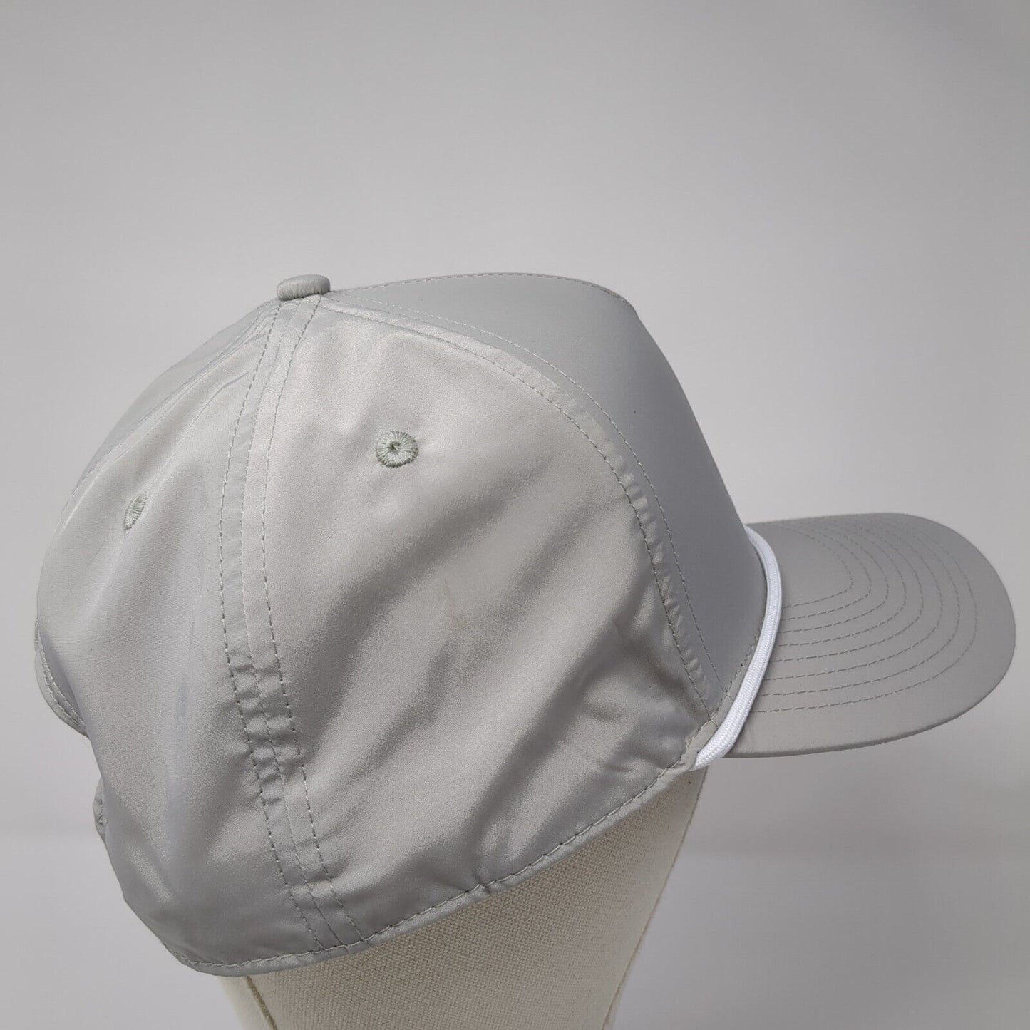 Cranky Boys Golf Snapback Hat Gray One Size Adjustable The Horse Shoe Rope