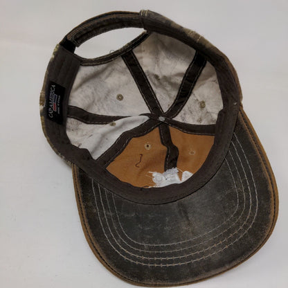 ABC Supply Co Inc. Strapback Hat Camouflage One Size Embroidered Cap America