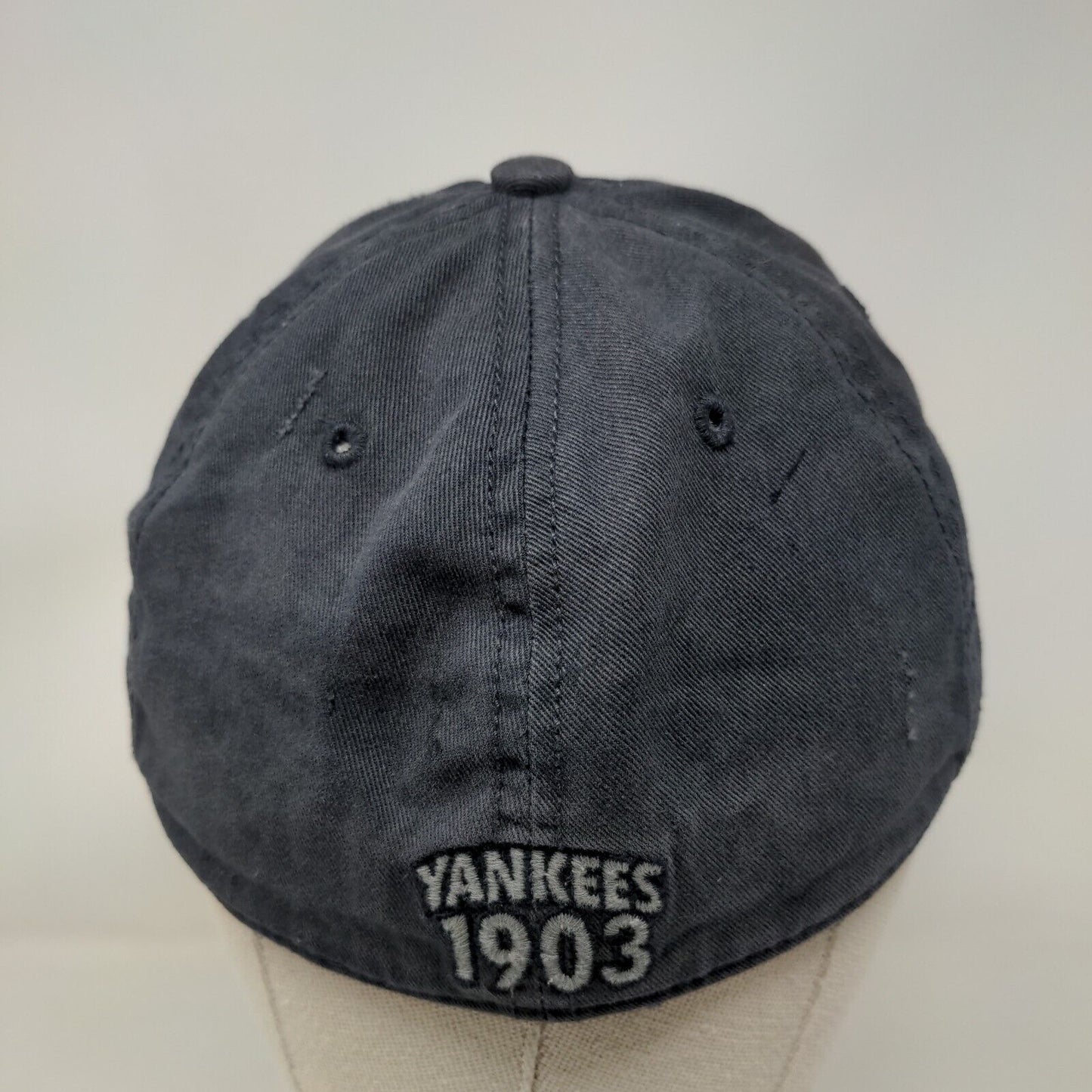 '47 Twins Fitted Hat Blue Size Small New York Yankees MLB Distressed