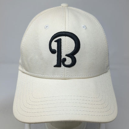 Otto Beechcraft Baseball Cap White One Size Slideback Side Logo 100% Cotton Hat