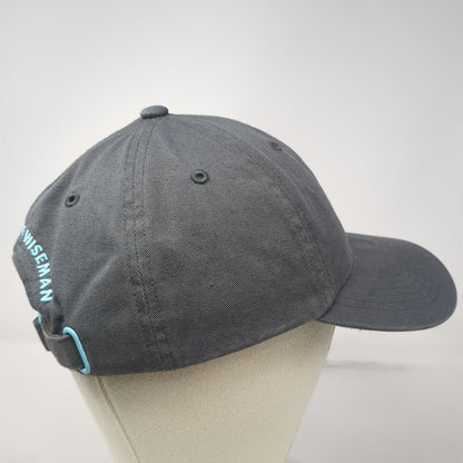 Baseball Cap Gray One Size Cheers to the Wiseman Windmill Logo Cotton Strap Hat