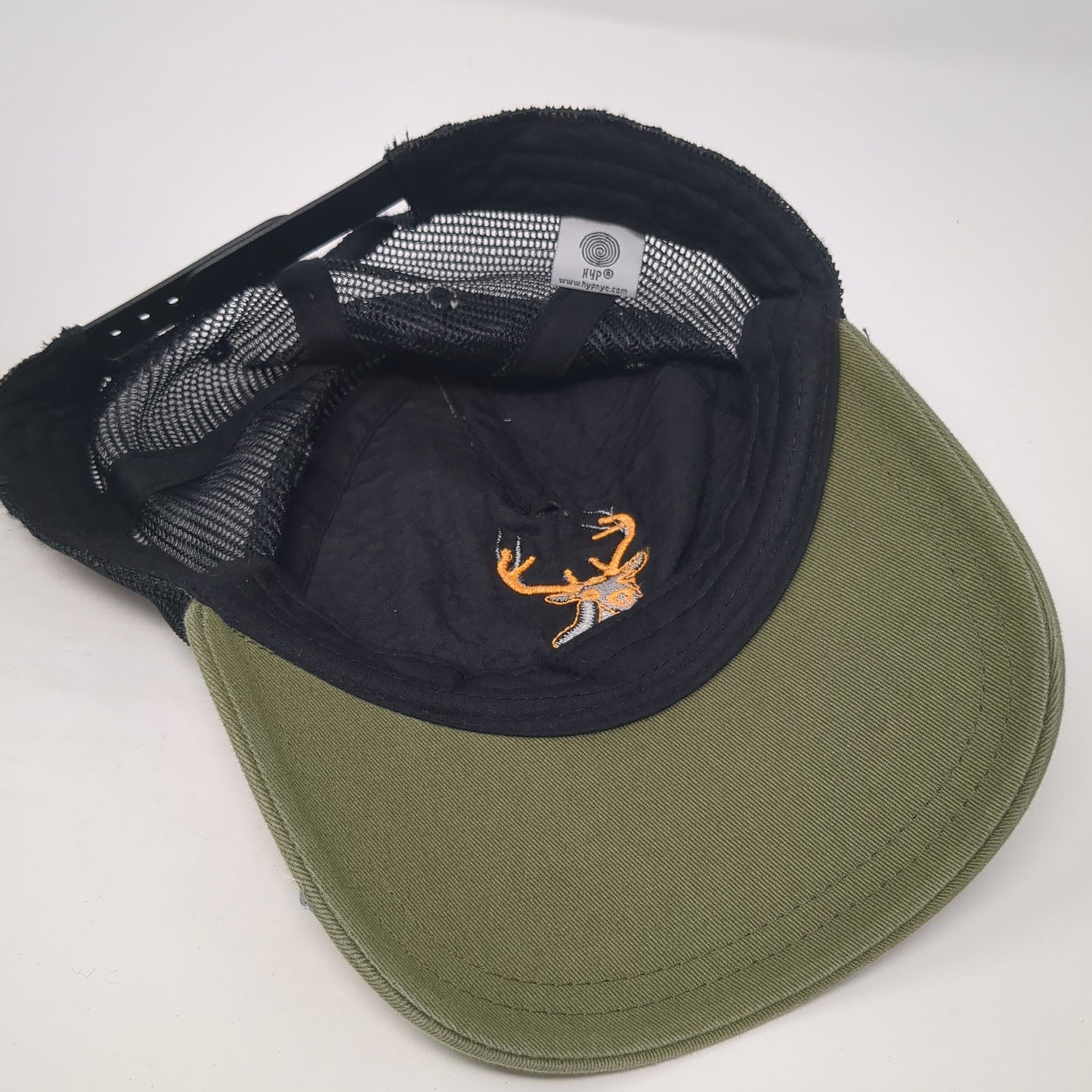 Deer Nice Rack Snapback Trucker Hat Multicolor One Size Mesh Back Camo