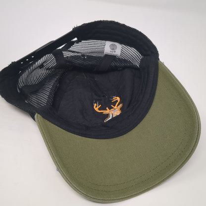 Deer Nice Rack Snapback Trucker Hat Multicolor One Size Mesh Back Camo