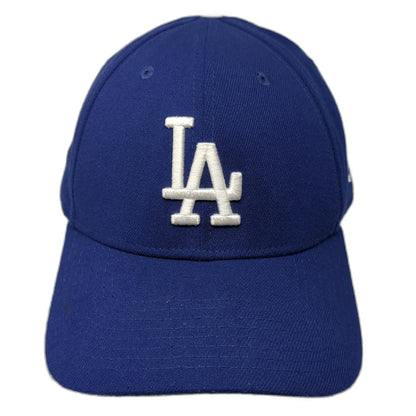 New Era Los Angeles Dodgers MLB Baseball Cap Blue XL Stretch Fit 39THIRTY Hat