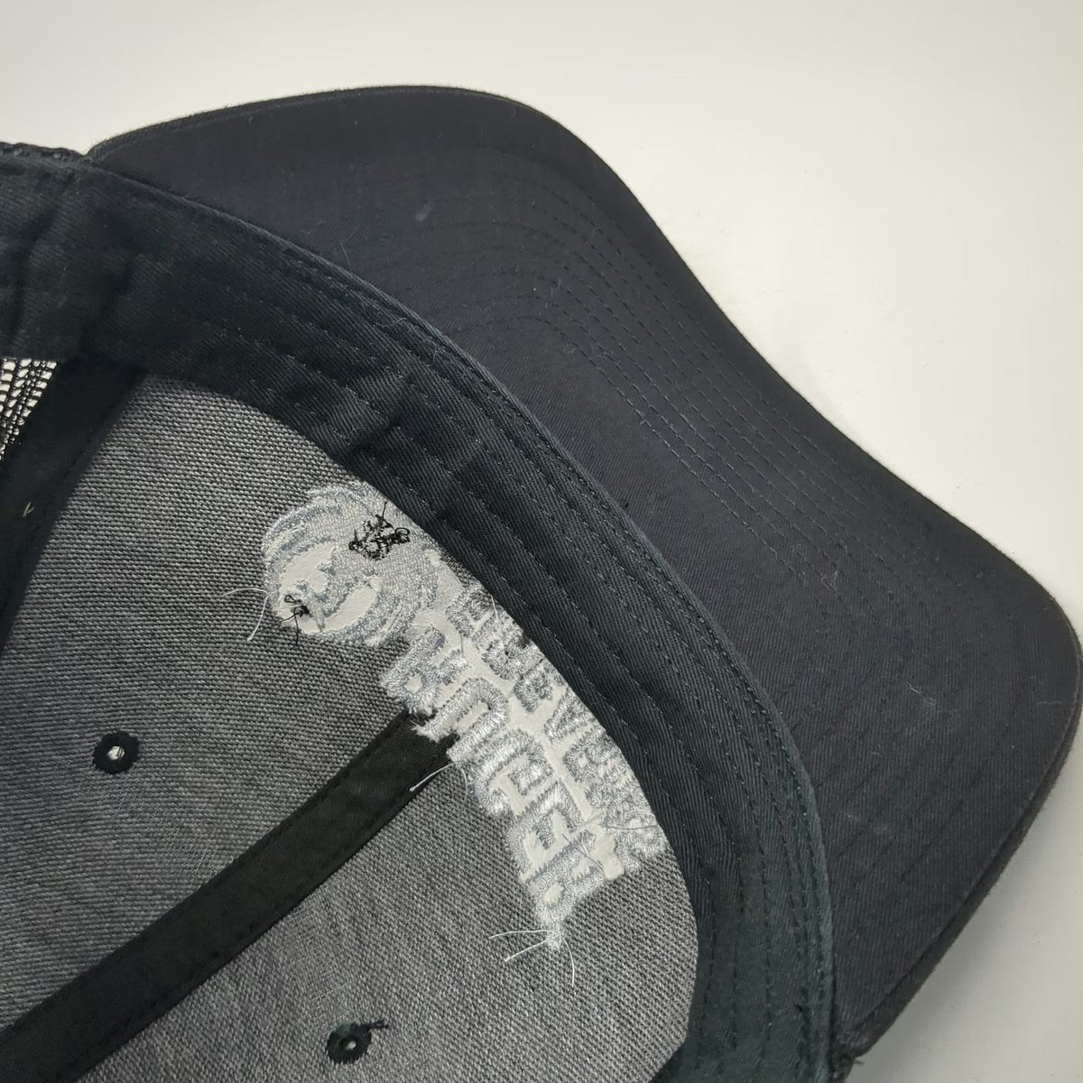 Richardson 112 Ruger Firearms Black One Size Trucker Hat Snapback Mesh Logo