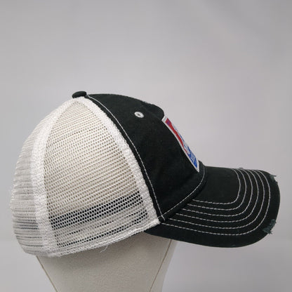 Nashville Music City USA Snapback Trucker Hat Black One Size Mesh Back