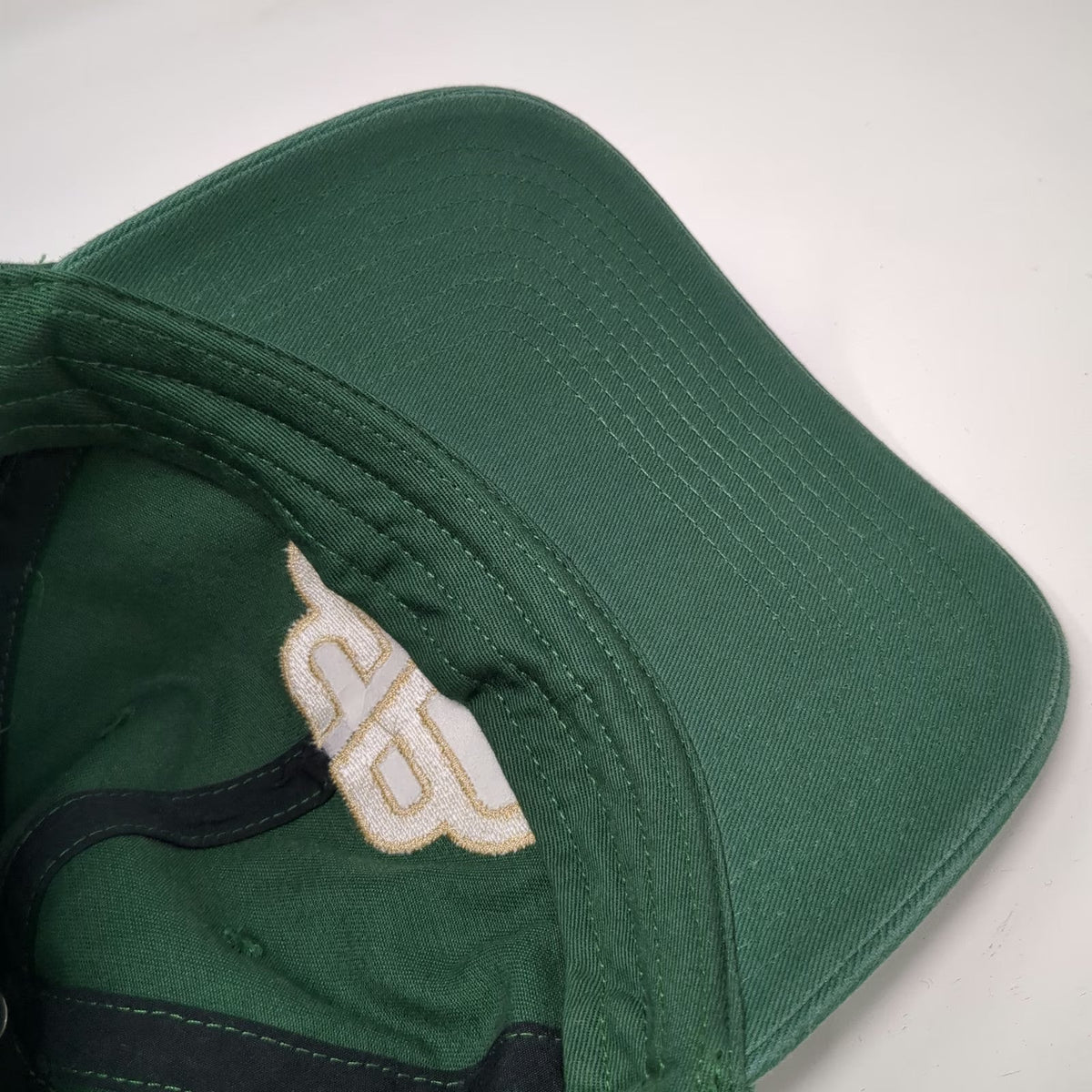 '47 Green One Size Baseball Cap Enterprise Bank EB Logo Adjustable Cotton Hat