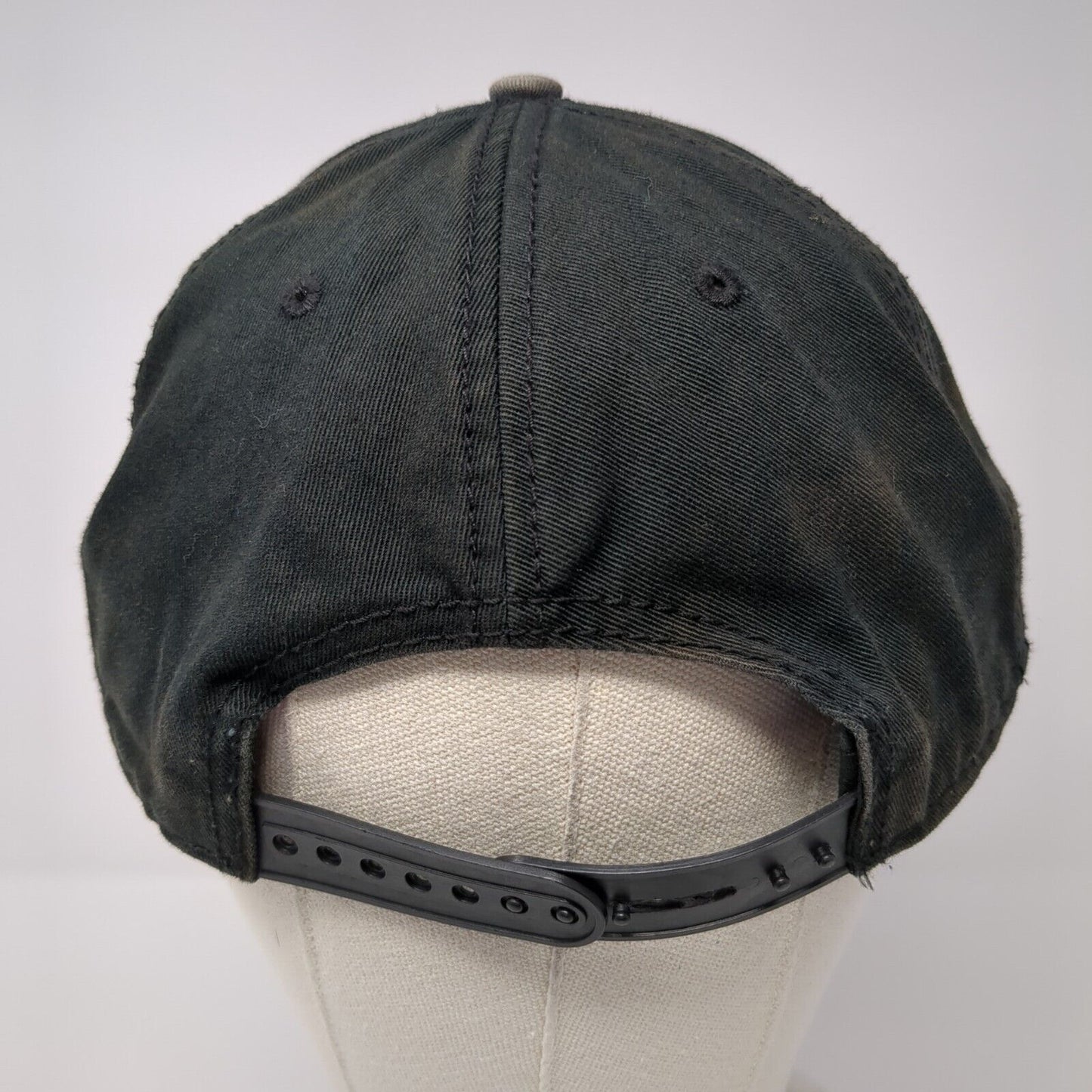 Spider-Man Snapback Hat Black One Size Adjustable Embroidered 6 Panel Marvel