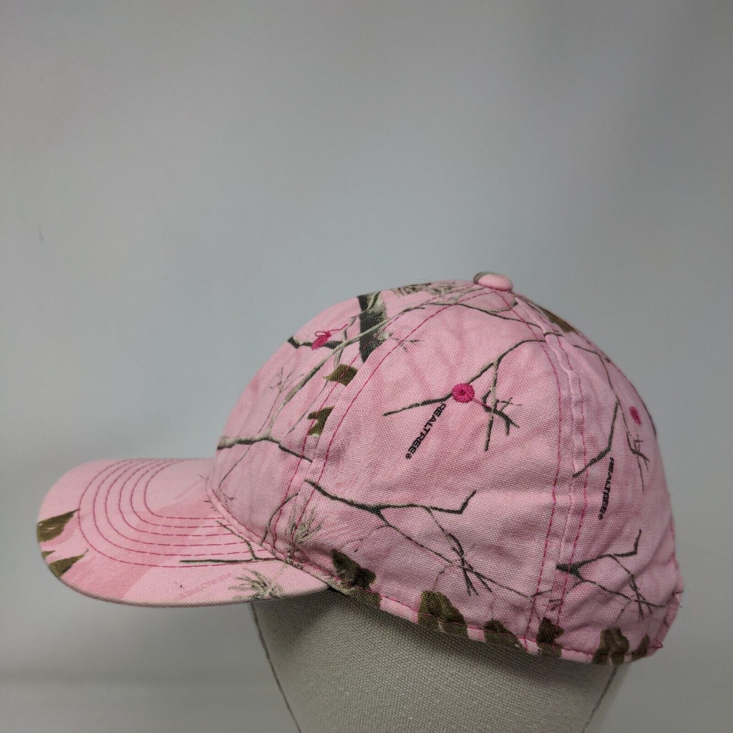 Realtree Strapback Hat Camouflage OSFM Adjustable 6 Panel Signatures