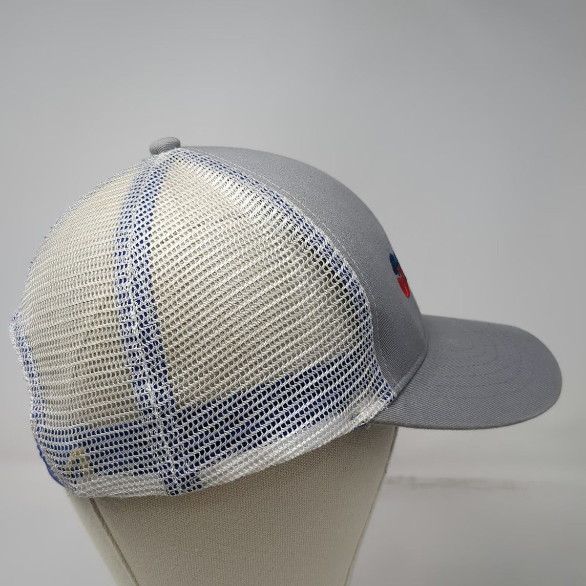 K-Products Trucker Hat Gray One Size Mesh Back Snapback TITAN Embroidered Hat