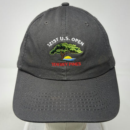 USGA 121st U.S. Open Torrey Pines Member Gray Baseball Cap Hat One Size Golf