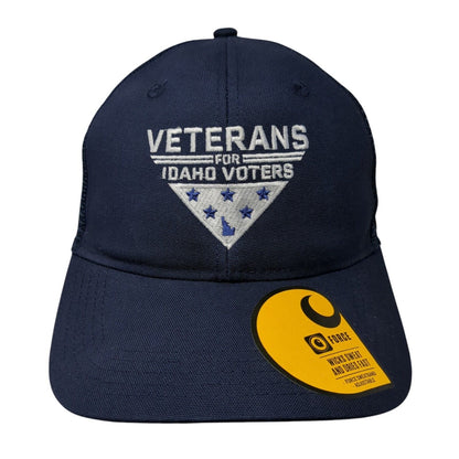Veterans For Idaho Voters Snapback Trucker Hat Blue OS Adjustable Mesh Carhartt