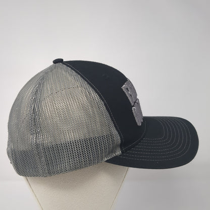 Fallen Outdoors Snapback Trucker Hat Black One Size Mesh Back Richardson