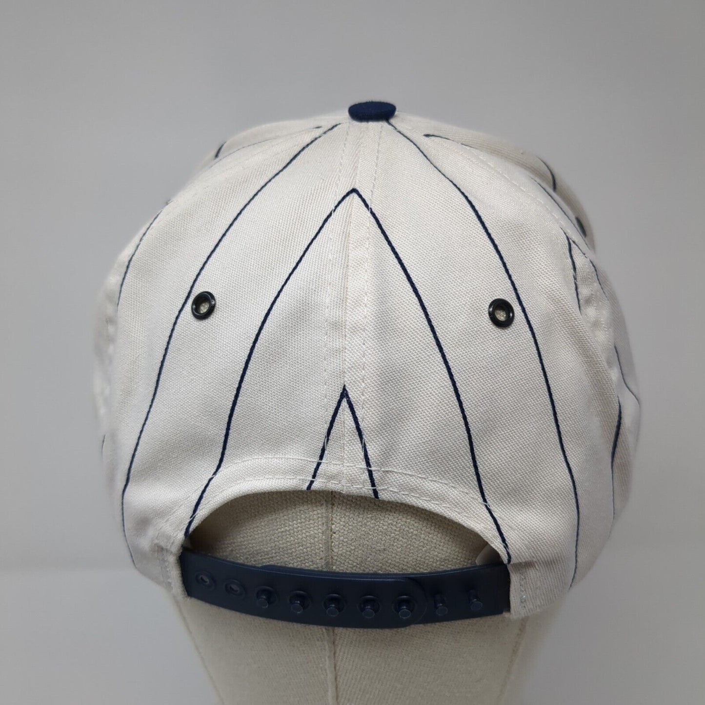 Terra Snapback Hat Multi OSFA Striped Embroidered Colorblock Vent Holes