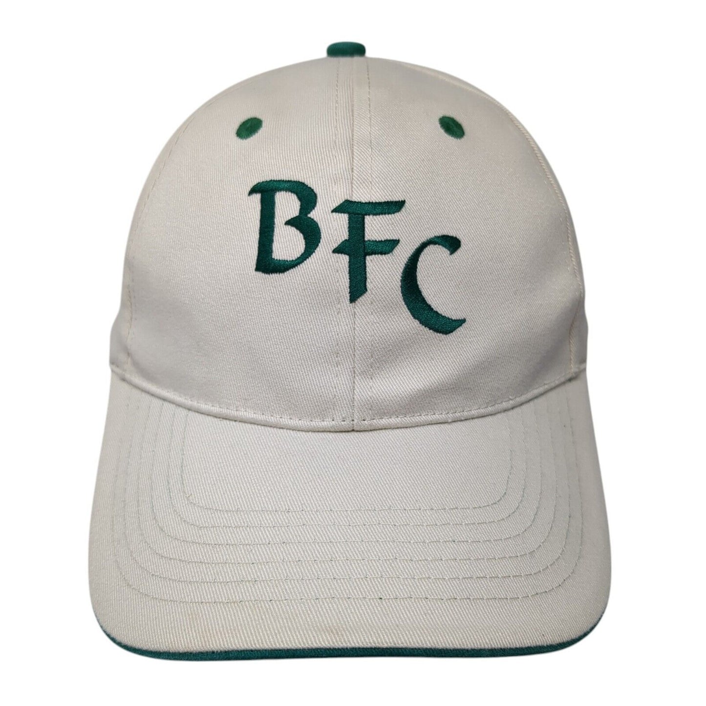 BFC Grow With Us Strapback Hat Tan One Size Hammette Sharp 6 Panel