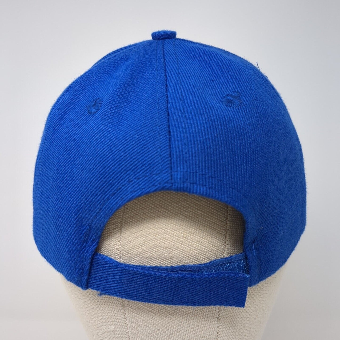 Florida Strapback Hat Blue One Size Adjustable Embroidered Patriotic 6 Panel