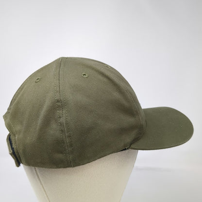 Zero Foxtrot Baseball Cap Green One Size Strapback USA Made Black Skull Ace Hat
