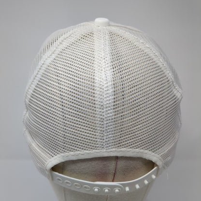 Mill Wright & Machine Erectors Nevada Snapback Trucker Hat White OS Adjustable