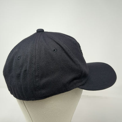 Finish Line Athletics Baseball Cap Black 7 1/4 Diamond Logo Fitted Wool Blend
