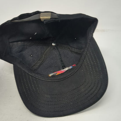 Black 5 Panel One Size Slideback 366th Comm Military Lightning Bolt Hat
