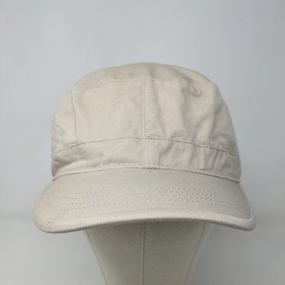 Newhattan Women's Cadet Cap Hat Tan Size XL Blank 100% Cotton