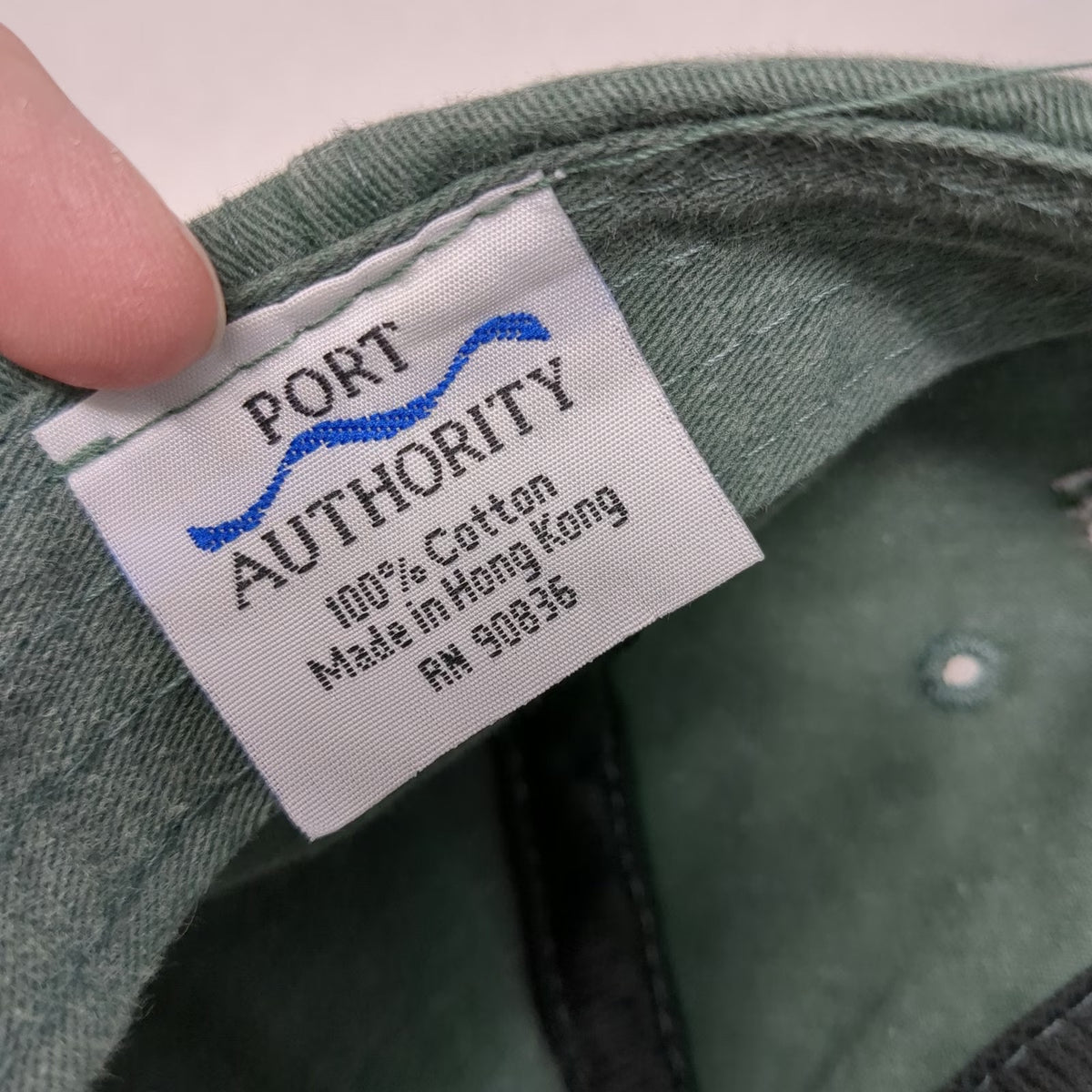 Port Authority Green Baseball Cap One Size Sun Graphic UBA Convention 2000 Hat