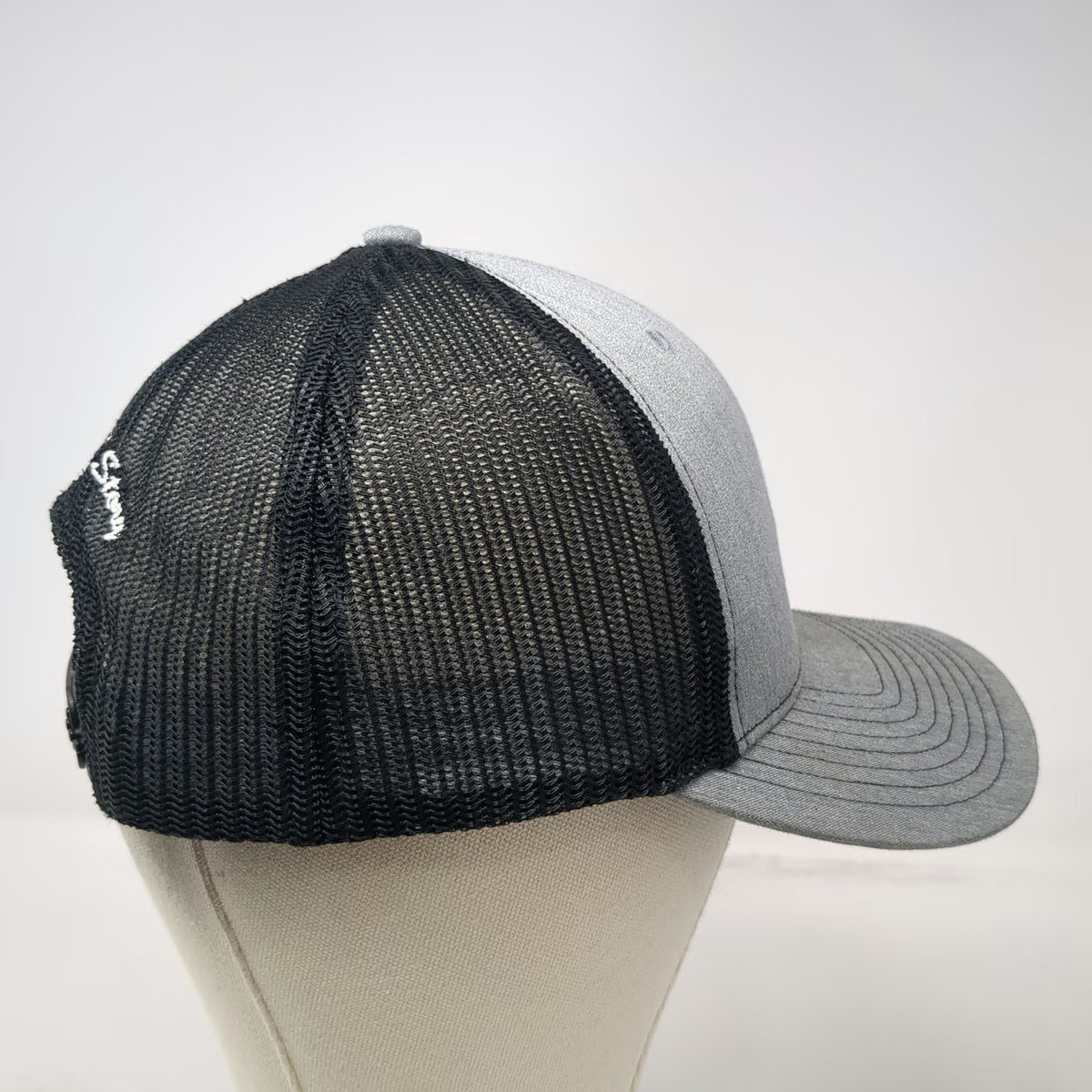 Richardson Trucker Hat Gray One Size Robbie Vee Let's Talk Story Snapback