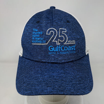 25 Years Gulf Coast Snapback Mesh Back Trucker Hat Blue One Size Dri-Duck
