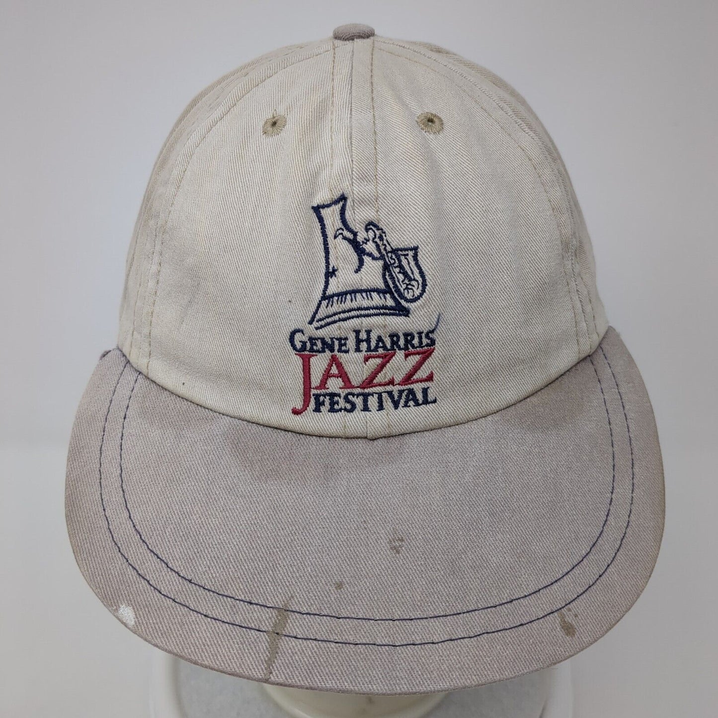 Gene Harris Jazz Festival Boise State University Slideback Hat Tan OS Adjustable