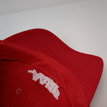AARP Idaho Strapback Hat Red One Size Adjustable Embroidered Port & Company