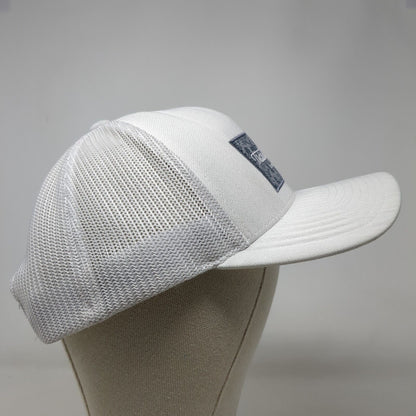 Travis Mathew Since 2007 Snapback Trucker Hat White One Size Mesh Back