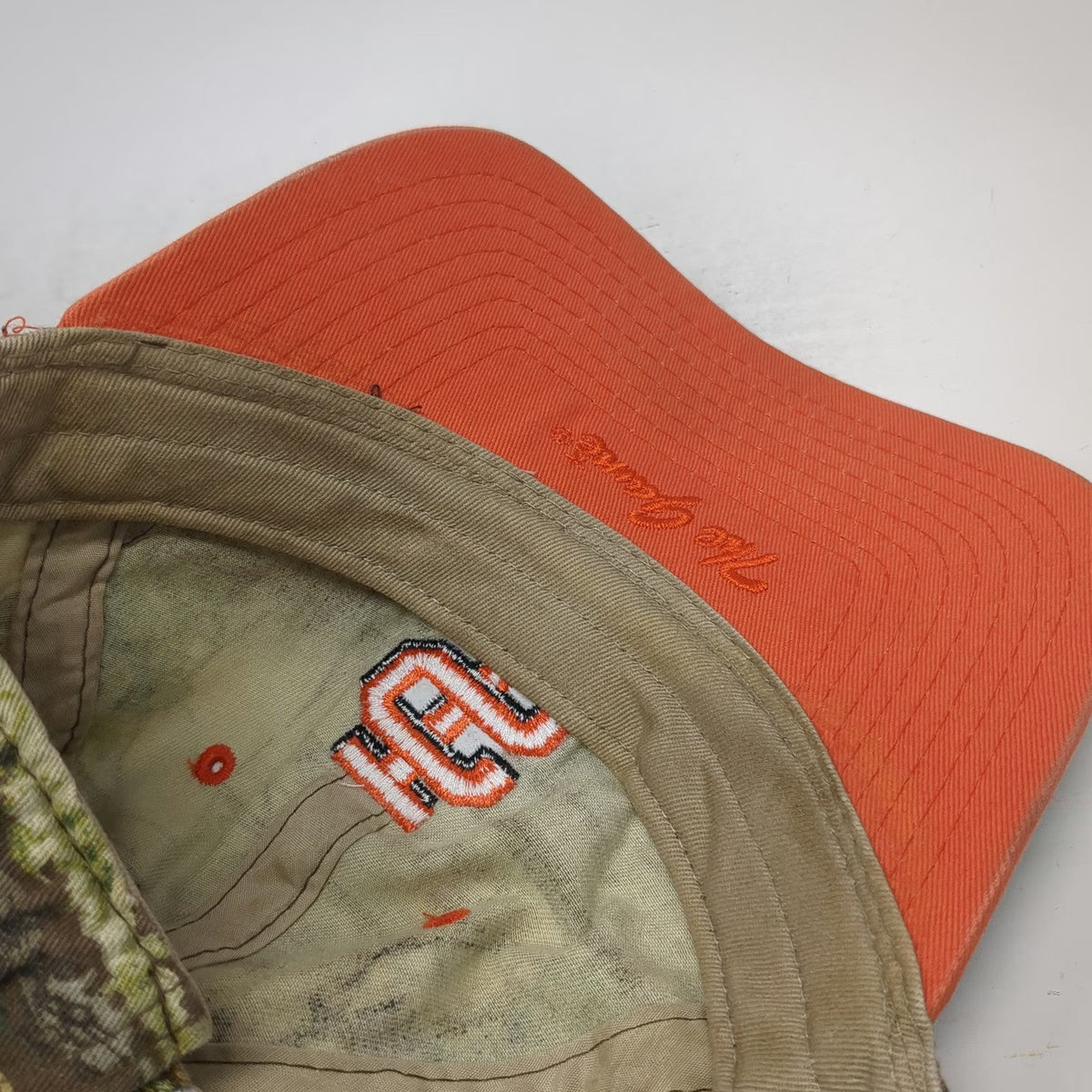 Idaho State Bengals NCAA The Game Cap Brown Camo One Size Slideback Hat Outdoor