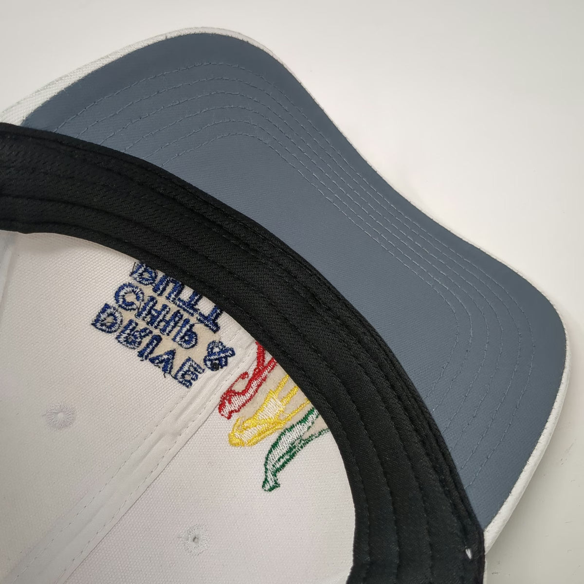 Drive Chip & Putt White One Size Baseball Cap Hat Performance Golf Strapback