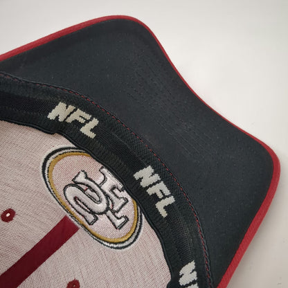 San Francisco 49ers NFL Reebok Red Cap One Size Stretch Fit Embroidered Logo Hat