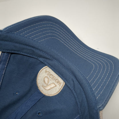 Asgrow Strapback Mesh Back Trucker Hat Blue One Size Adjustable Outdoor