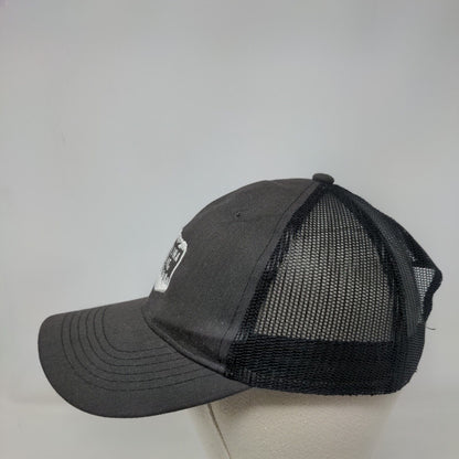 Carolina Point Snapback Mesh Back Trucker Hat Gray One Size Hit Wear