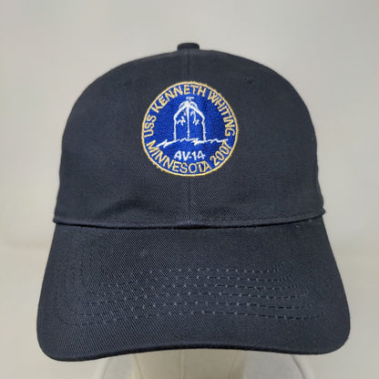 USS Kenneth Whiting Minnesota 2007 Slideback Hat Blue One Size Page & Tuttle