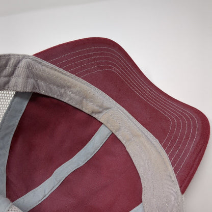 Bless This Mess Snapback Trucker Hat Red One Size Adjustable Mesh Back