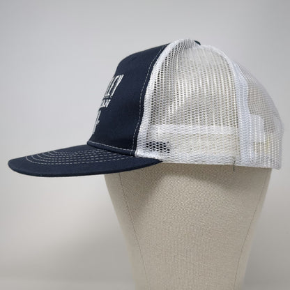 Wheatley American Vodka Trucker Hat Blue One Size Mesh Snapback Distillery Promo