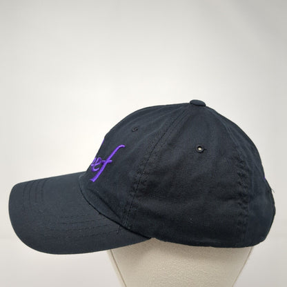Chef Culinary District Strapback Hat Black One Size Adjustable Embroidered Magic