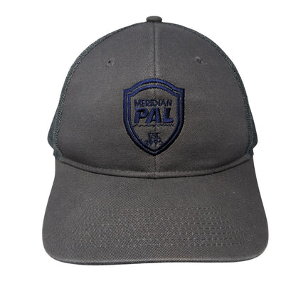 Meridian Pal Est 1996 Snapback Trucker Hat Gray OS Mesh Back Port Authority