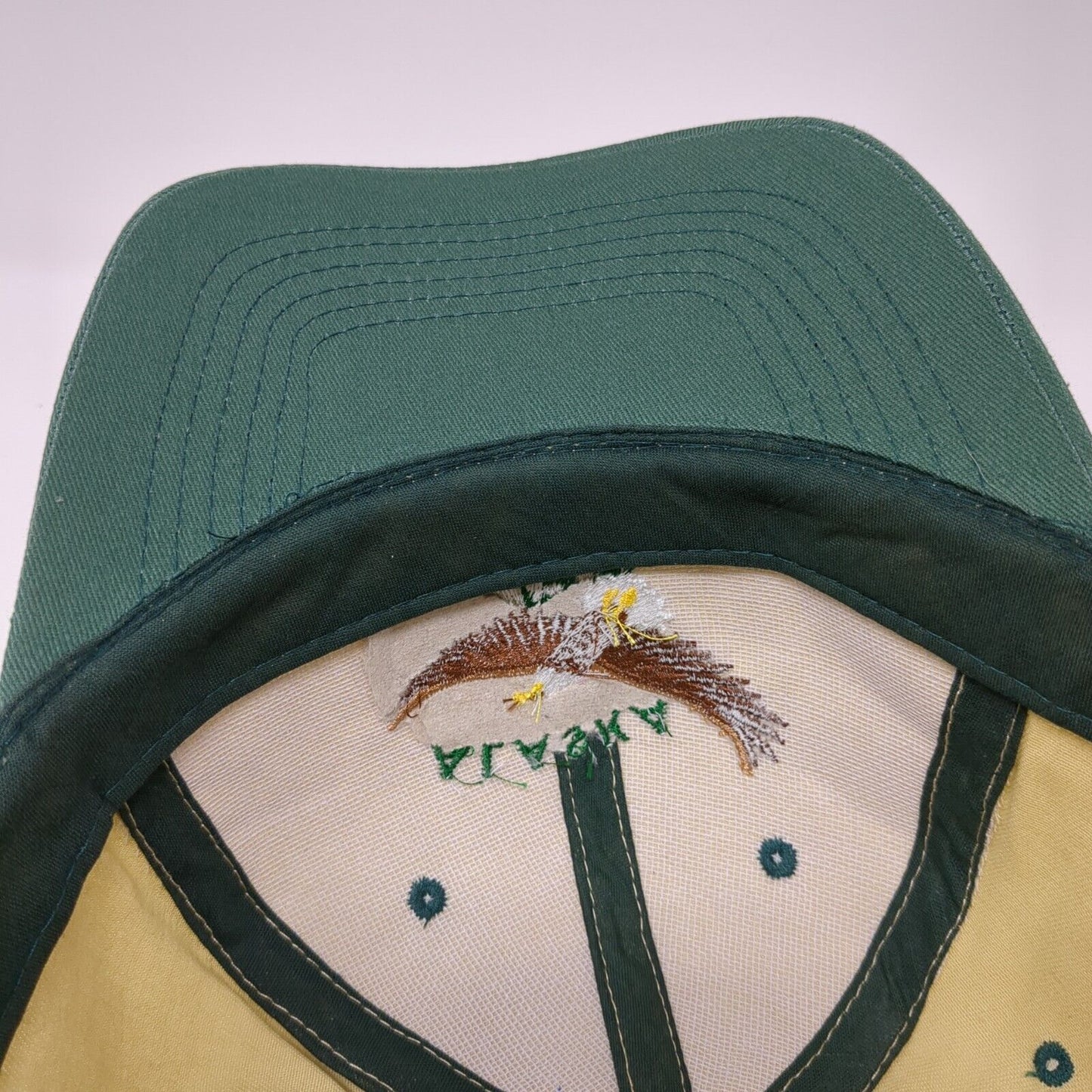 Alaska Snapback hat Multicolor One Size Adjustable Embroidered 6 Panel Cotton