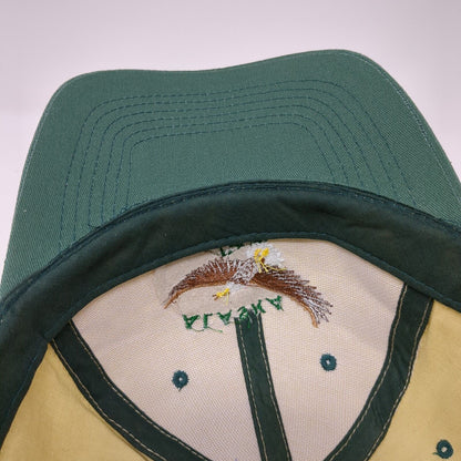 Alaska Snapback hat Multicolor One Size Adjustable Embroidered 6 Panel Cotton