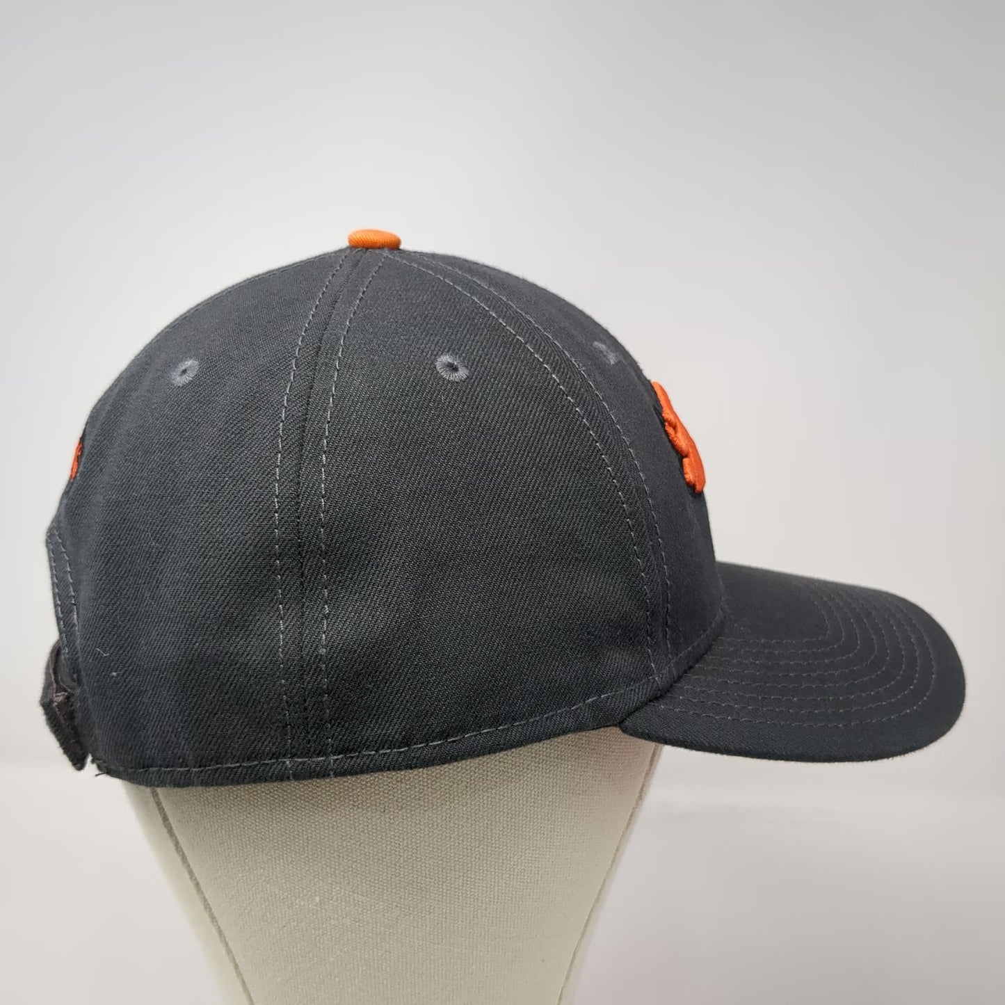 Denver Broncos NFL New Era Gray Orange One Size Cap Strapback Curved Brim